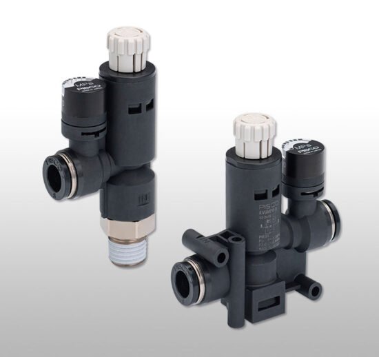 Push-Lock Pressure Regulator with Gauge Option