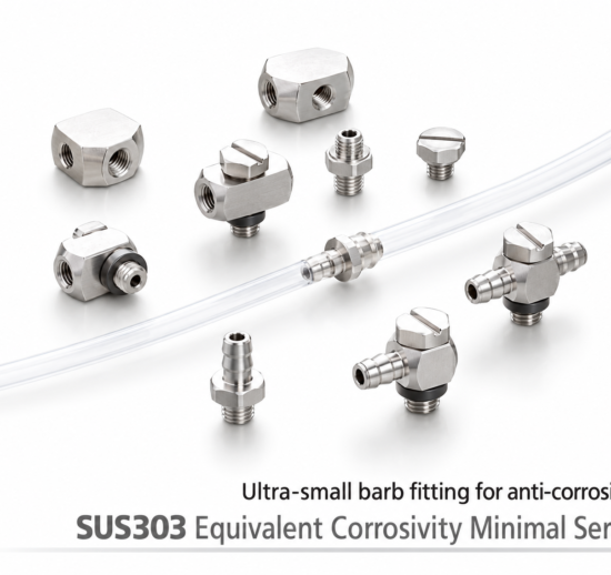 Minimal Fitting - Stainless SUS303 like Corrosivity Series